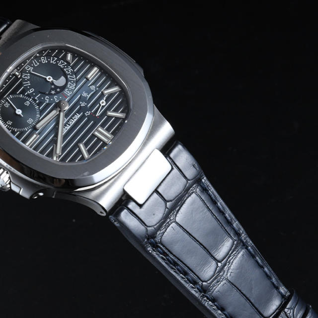 【Include Endlink+clasp】Alligator strap For Patek Philippe 5712 Steel Bracelet Models