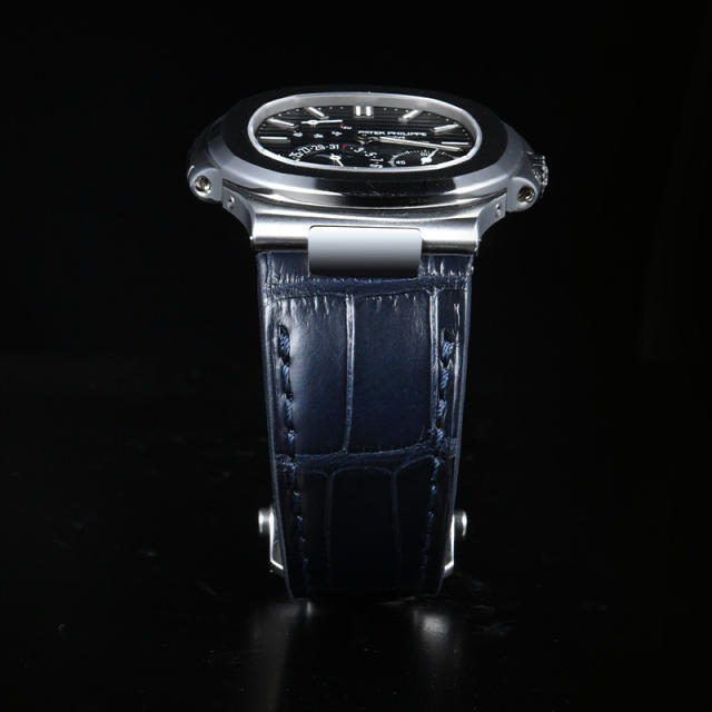 【Include Endlink+clasp】Alligator strap For Patek Philippe 5712 Steel Bracelet Models