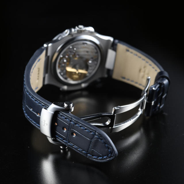 【Include Endlink+clasp】Alligator strap For Patek Philippe 5712 Steel Bracelet Models