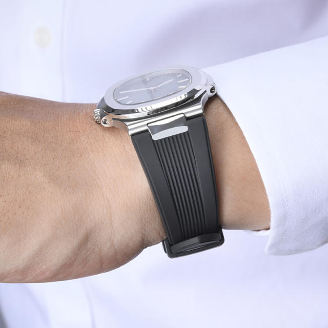 【Include Endlink+clasp】Rubber Strap For Patek Philippe 5711 Bracelet models