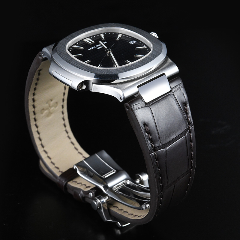 【Include Endlink+clasp】Alligator strap For Patek Philippe 5711 Bracelet Models