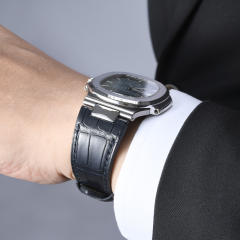 【Include Endlink+clasp】Alligator strap For Patek Philippe 5711 Bracelet Models