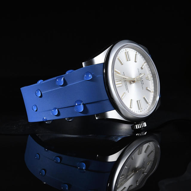Rubber Strap For Rolex 134300 Oyster Perpetual 41mm