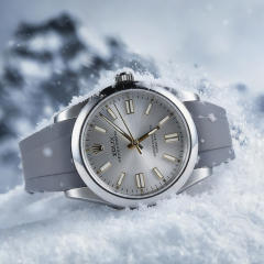 Rubber Strap For Rolex 134300 Oyster Perpetual 41mm