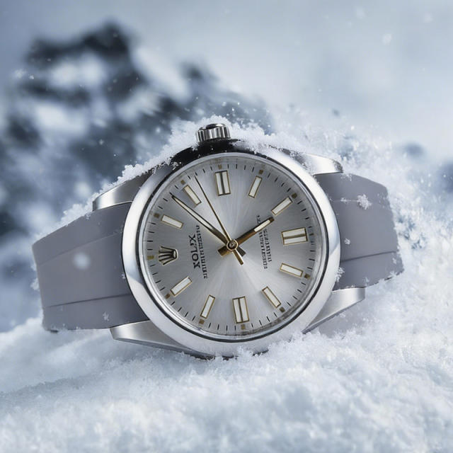 Rubber Strap For Rolex 134300 Oyster Perpetual 41mm