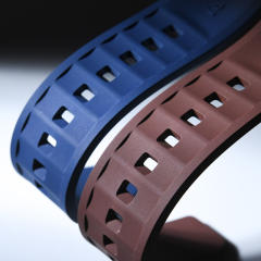 Rubber strap for Omega De Ville 40mm 434.10.40.20