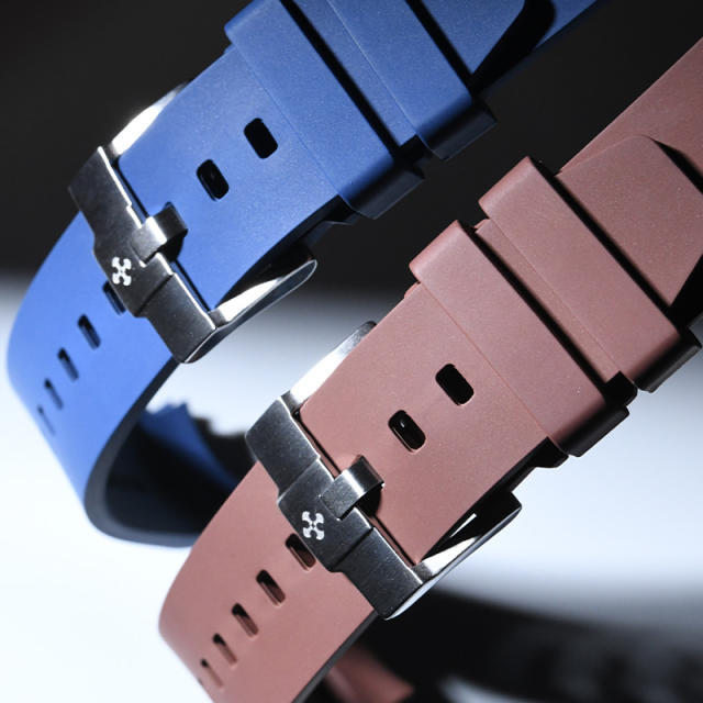 Rubber strap for Omega De Ville 40mm 434.10.40.20