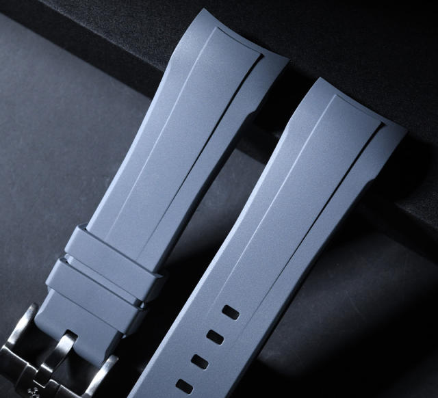 【New design monochrome mold】Rubber Strap For Longines HydroConquest 41/43mm