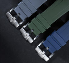 【New design monochrome mold】Rubber Strap For Longines HydroConquest 41/43mm