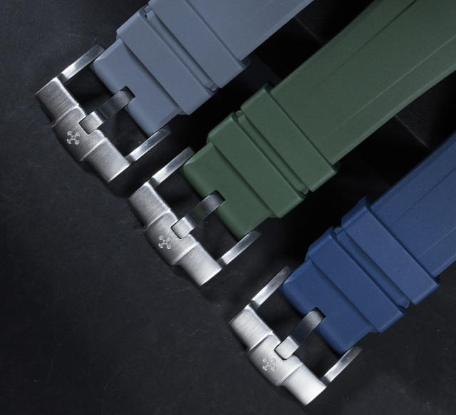 【New design monochrome mold】Rubber Strap For Longines HydroConquest 41/43mm