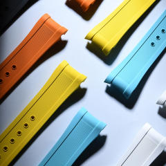 Rubber strap for Omega Seamaster 150M 43mm Woldtimer