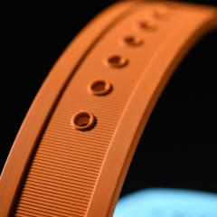 Rubber strap for Omega Seamaster 150M 43mm Woldtimer