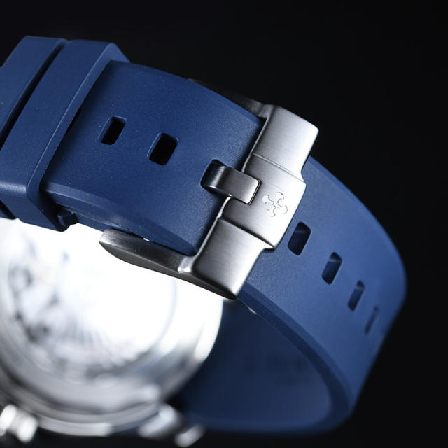 【New design】Rubber Strap For For Seamaster Diver 300m 42mm Date window at 6 o’clock