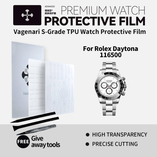 Vagenari TPU Watch Protective Film S-Grade For Rolex Daytona 116500