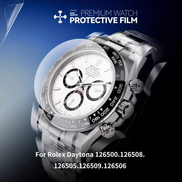 Vagenari TPU Watch Protective Film S-Grade For Rolex Daytona 126500.126508.126505.126509.126506