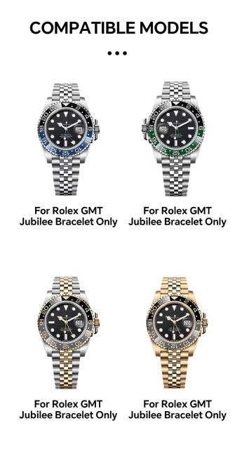 Vagenari TPU Watch Protective Film S-Grade For Rolex GMT Jubilee Bracelet Only