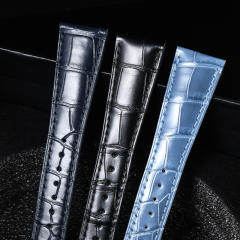 Alligator strap for Patek 6007