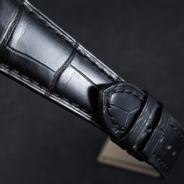 Alligator strap for Patek 6007