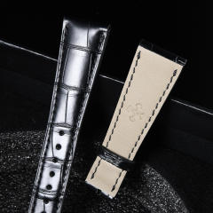 Alligator strap for Patek 6007