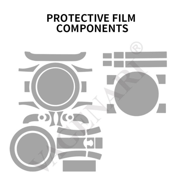 Vagenari S-Grade TPU Watch Protective Film For Rolex Daytona Rubber strap 116515 116518 116519