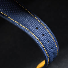 Vagenari Rubber and Leather strap for Patek Philippe 6007