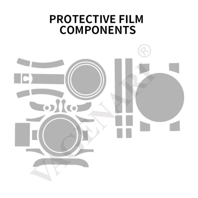 Vagenari S-Grade TPU Watch Protective Film For Rolex Daytona Rubber strap models 126515 126518 126519