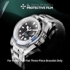 Vagenari TPU Watch Protective Film S-Grade For Rolex GMT Flat Three-Piece Bracelet Only