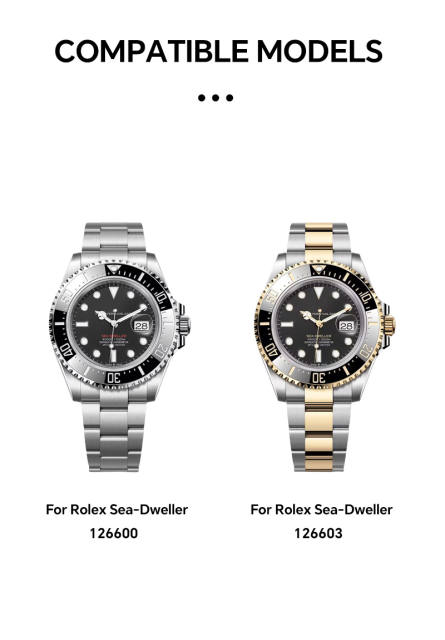 Vagenari S-Grade TPU Watch Protective Film For Rolex Sea-Dweller 126600 126603