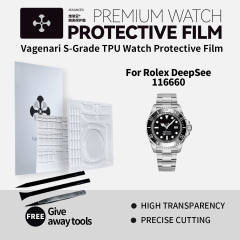 Vagenari S-Grade TPU Watch Protective Film For Rolex DeepSee 116660