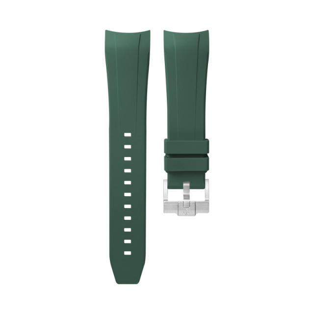 Rubber strap for For Longines Spirit Zulu Time 39mm ref.L3.802.4....