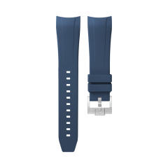 Rubber strap for For Longines Spirit Zulu Time 39mm ref.L3.802.4....