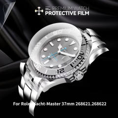 Vagenari S-Grade TPU Watch Protective Film For Rolex Yacht-Master 37mm 268621.268622