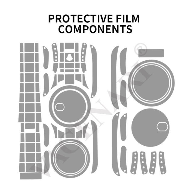 Vagenari S-Grade TPU Watch Protective Film For Rolex Explorer II 16570 old model