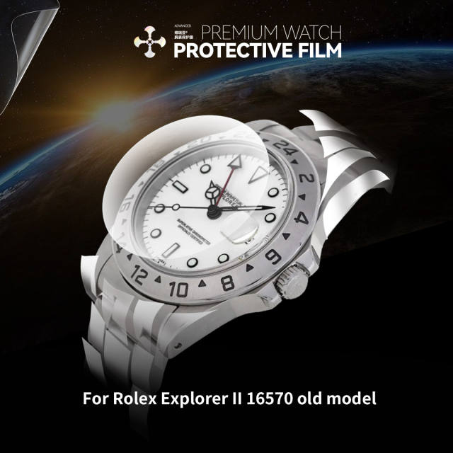 Vagenari S-Grade TPU Watch Protective Film For Rolex Explorer II 16570 old model