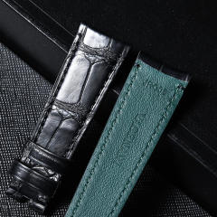 Alligator strap for Rolex 1908 39mm