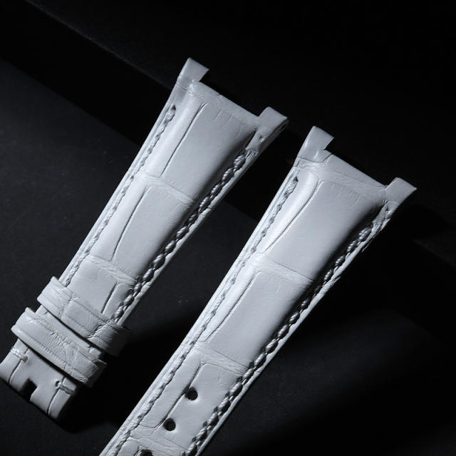 Alligator strap for Patek Phillipe 7010R Hand made