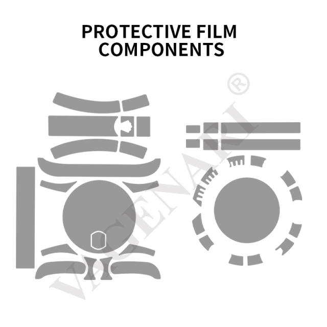 Vagenari S-Grade TPU Watch Protective Film For Rolex Yacht-Master 42mm 226659.226658