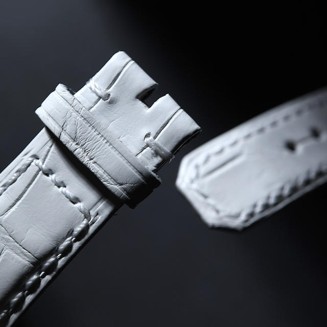 Alligator strap for Patek Phillipe 7010R Hand made