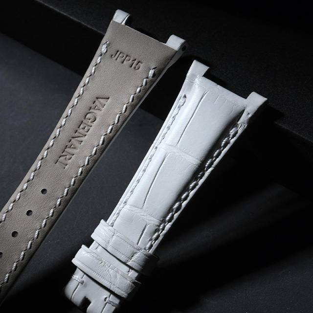 Alligator strap for Patek Phillipe 7010R Hand made