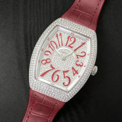 Alligator strap for Franck Muller V35