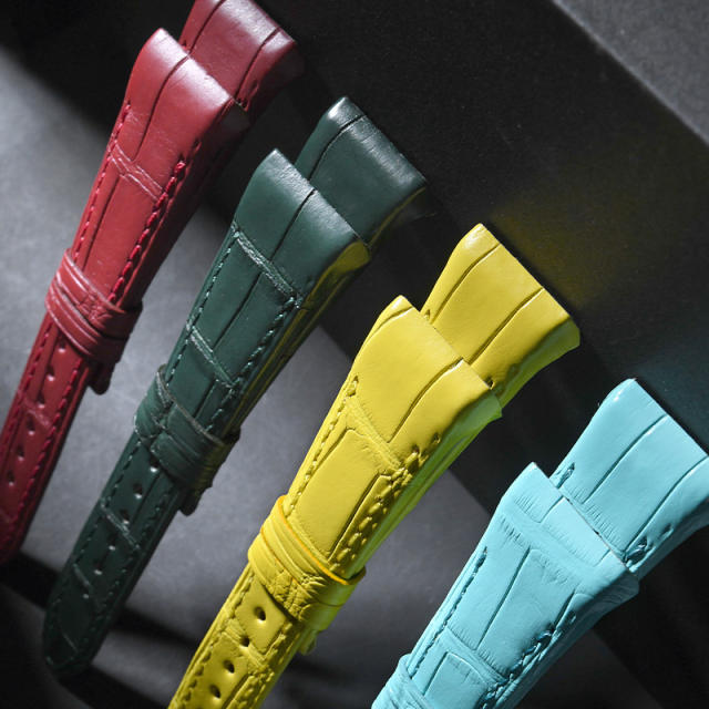 Alligator strap for Franck Muller V35