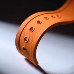 Rubber strap for Omega Seamaster 300 (Date window at 6 o’clock) Folding clasp model