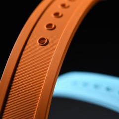 Rubber strap for Omega Seamaster 300 (Date window at 6 o’clock) Folding clasp model