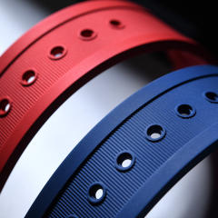 Rubber strap for Omega Seamaster 300 (Date window at 6 o’clock) Folding clasp model