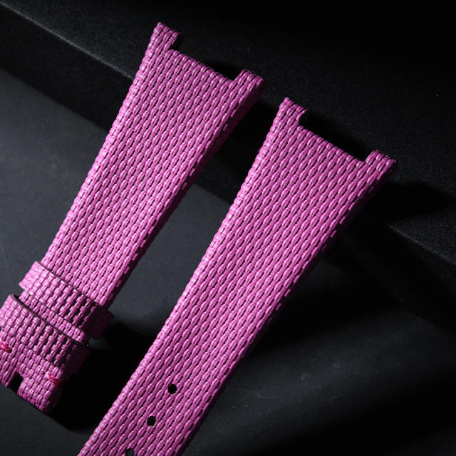 Vagenari Rubber and Leather strap for Patek Phillipe 7010R Hand made