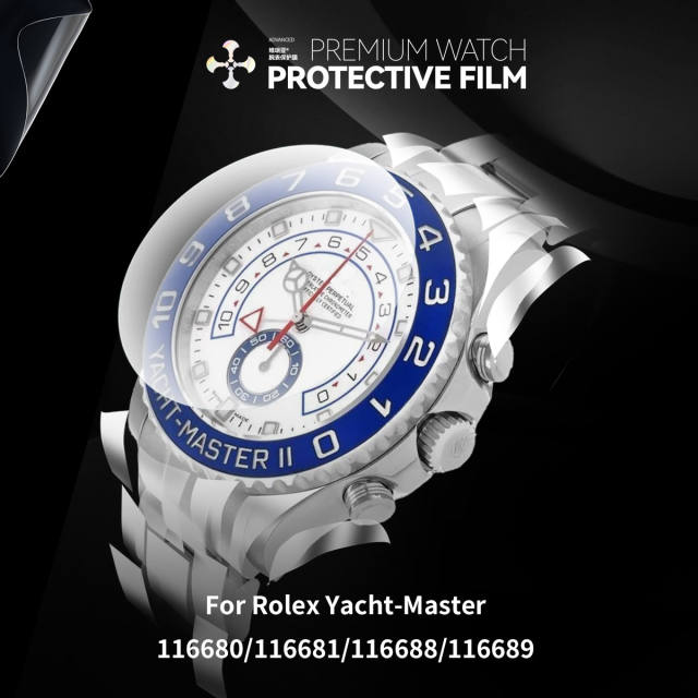 Vagenari S-Grade TPU Watch Protective Film For Rolex Yacht-Master 116680/116681/116688/116689