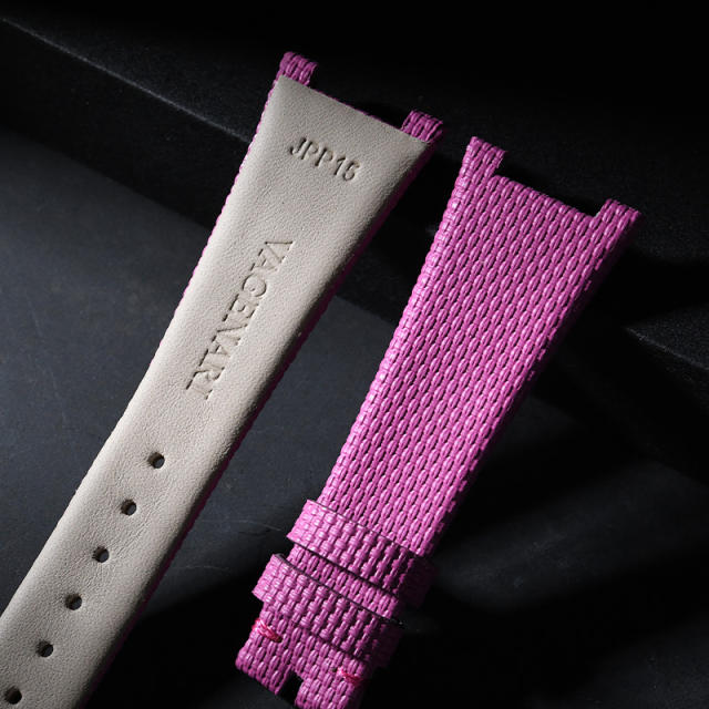 Vagenari Rubber and Leather strap for Patek Phillipe 7010R Hand made