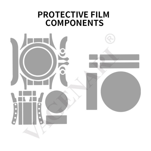 Vagenari S-Grade TPU Watch Protective Film For Rolex Daytona Leather strap 116599 116589