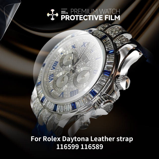 Vagenari S-Grade TPU Watch Protective Film For Rolex Daytona Leather strap 116599 116589