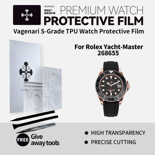 Vagenari S-Grade TPU Watch Protective Film For Rolex Yacht-Master 268655